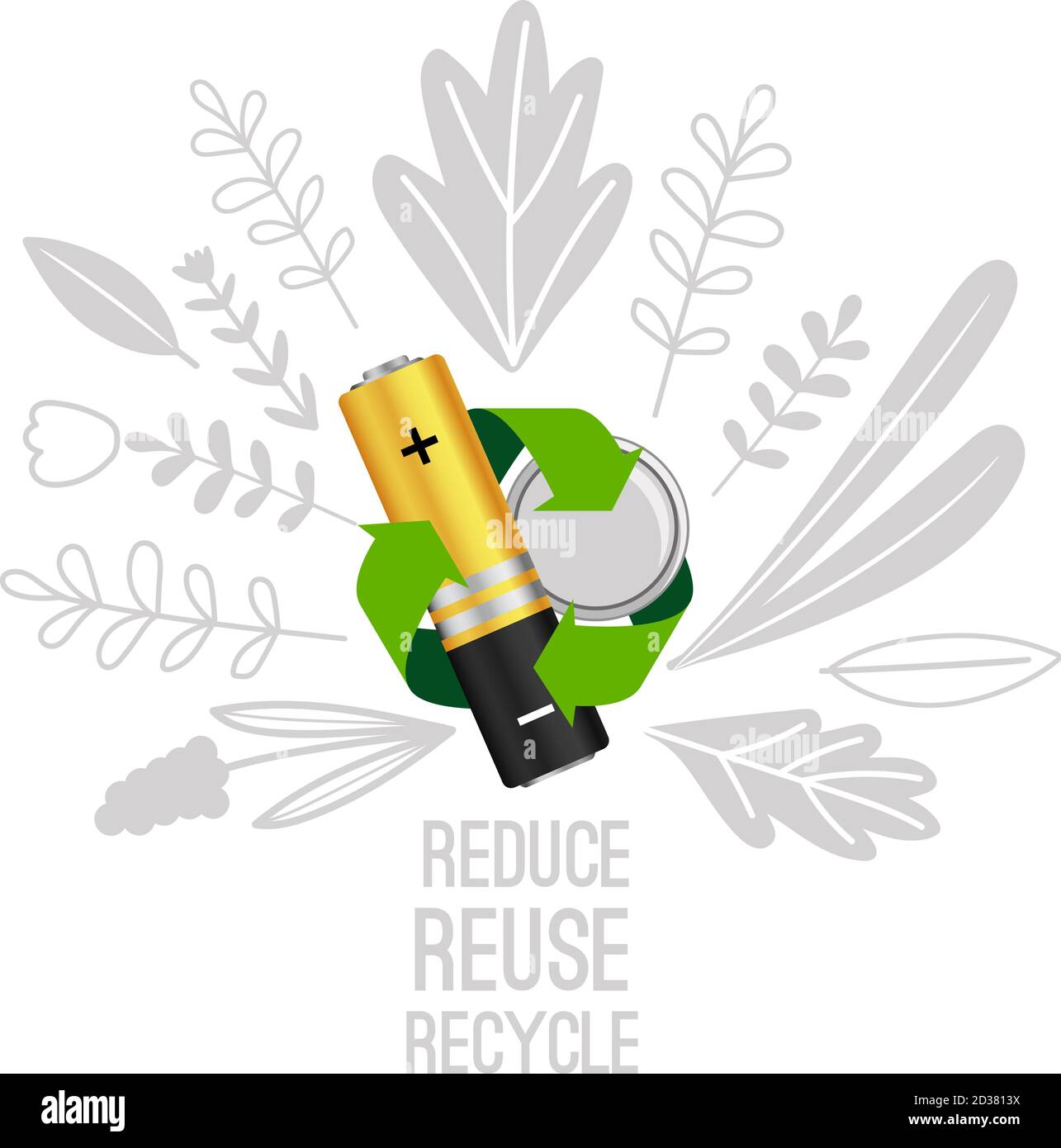 Battery reuse and recycle. Electronic equipment batteries recycling