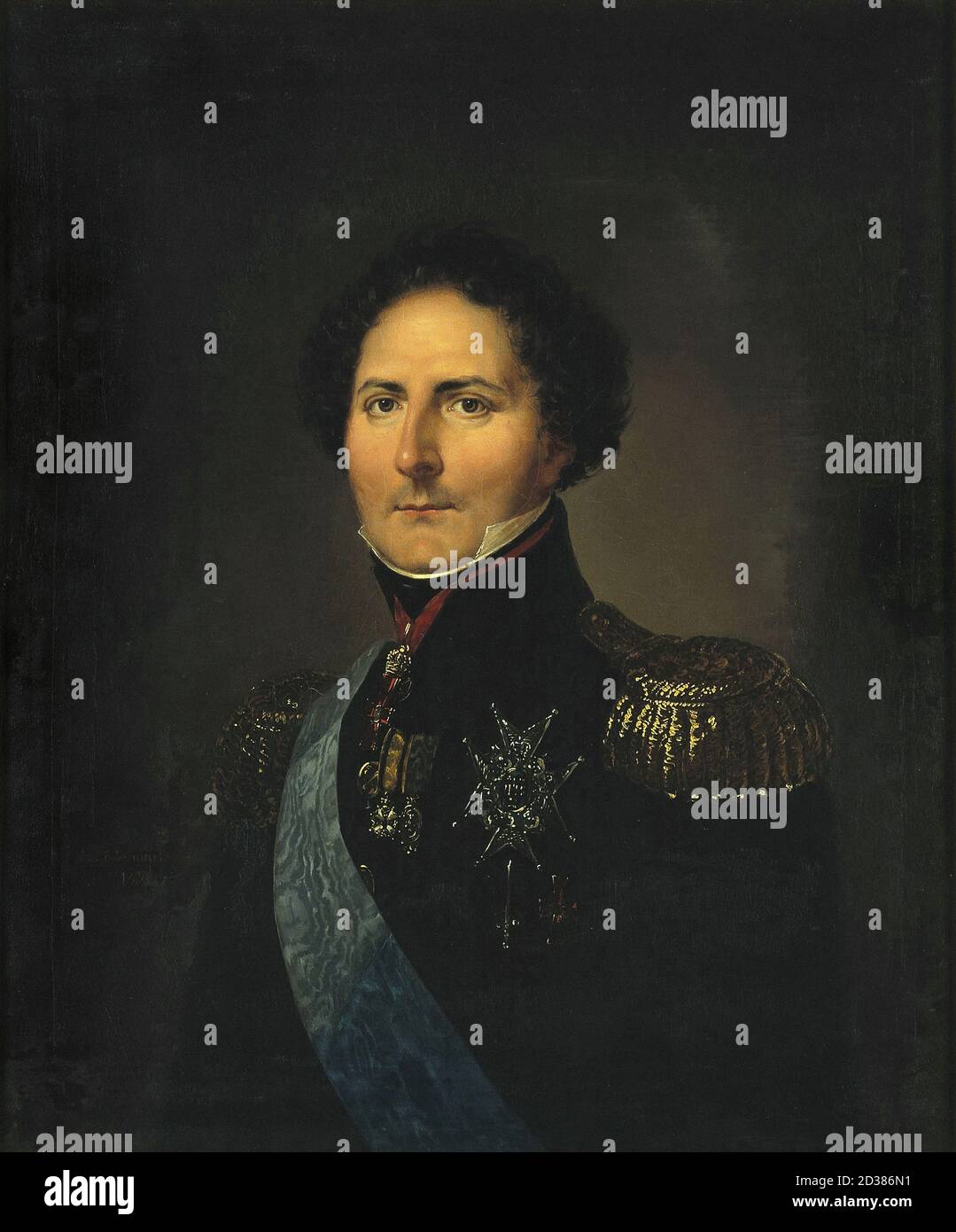 Sodermark Olof Johan Karl XIV Johan Av (Jean Baptiste