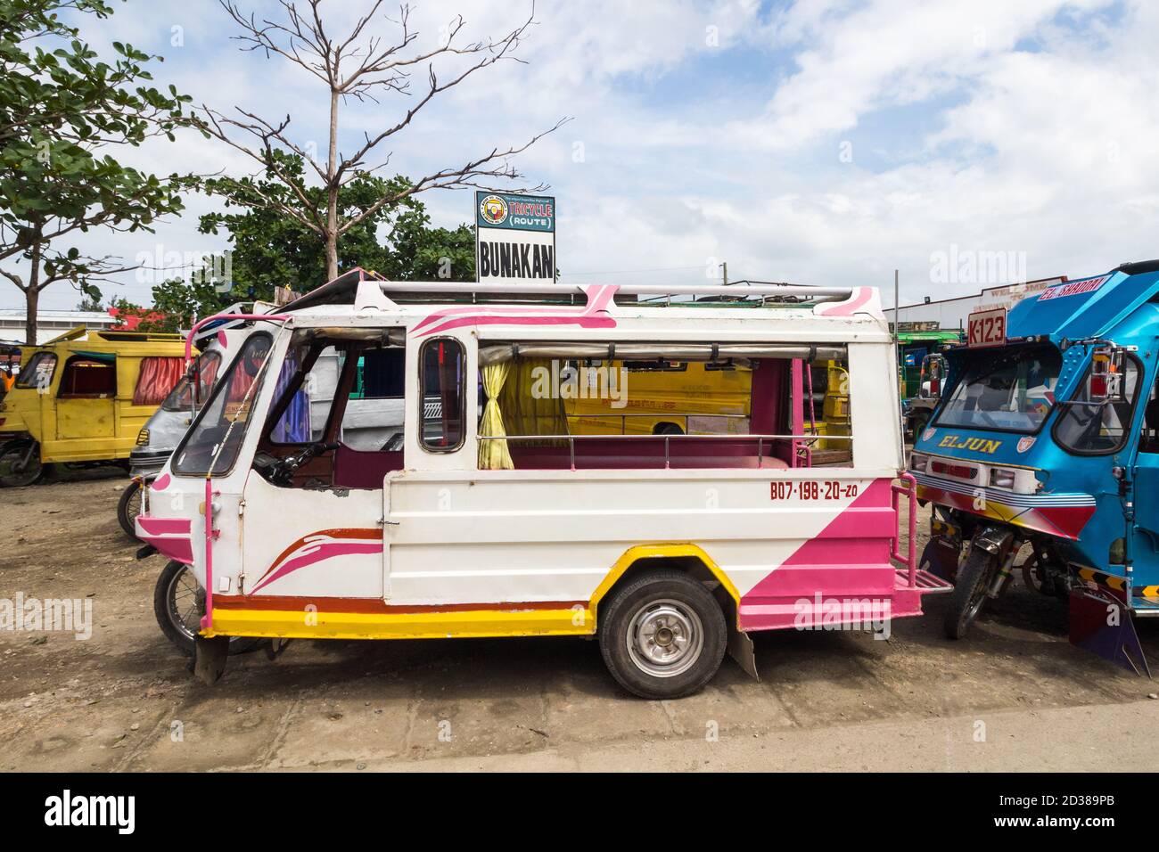 Local tricycles in Bantayan Island, Cebu Stock Photo Alamy