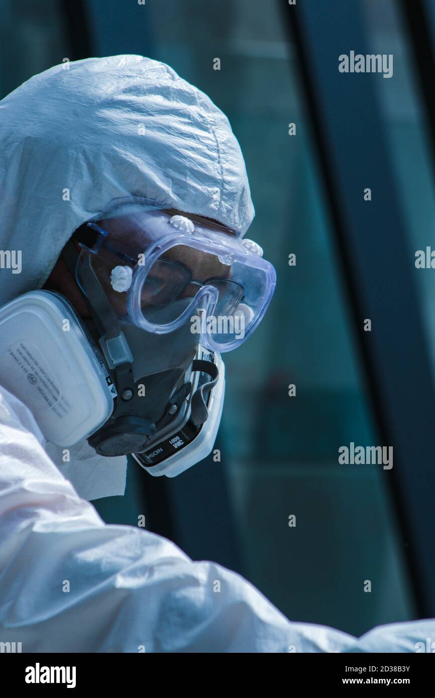Hazmat rubber hi-res stock photography and images - Alamy
