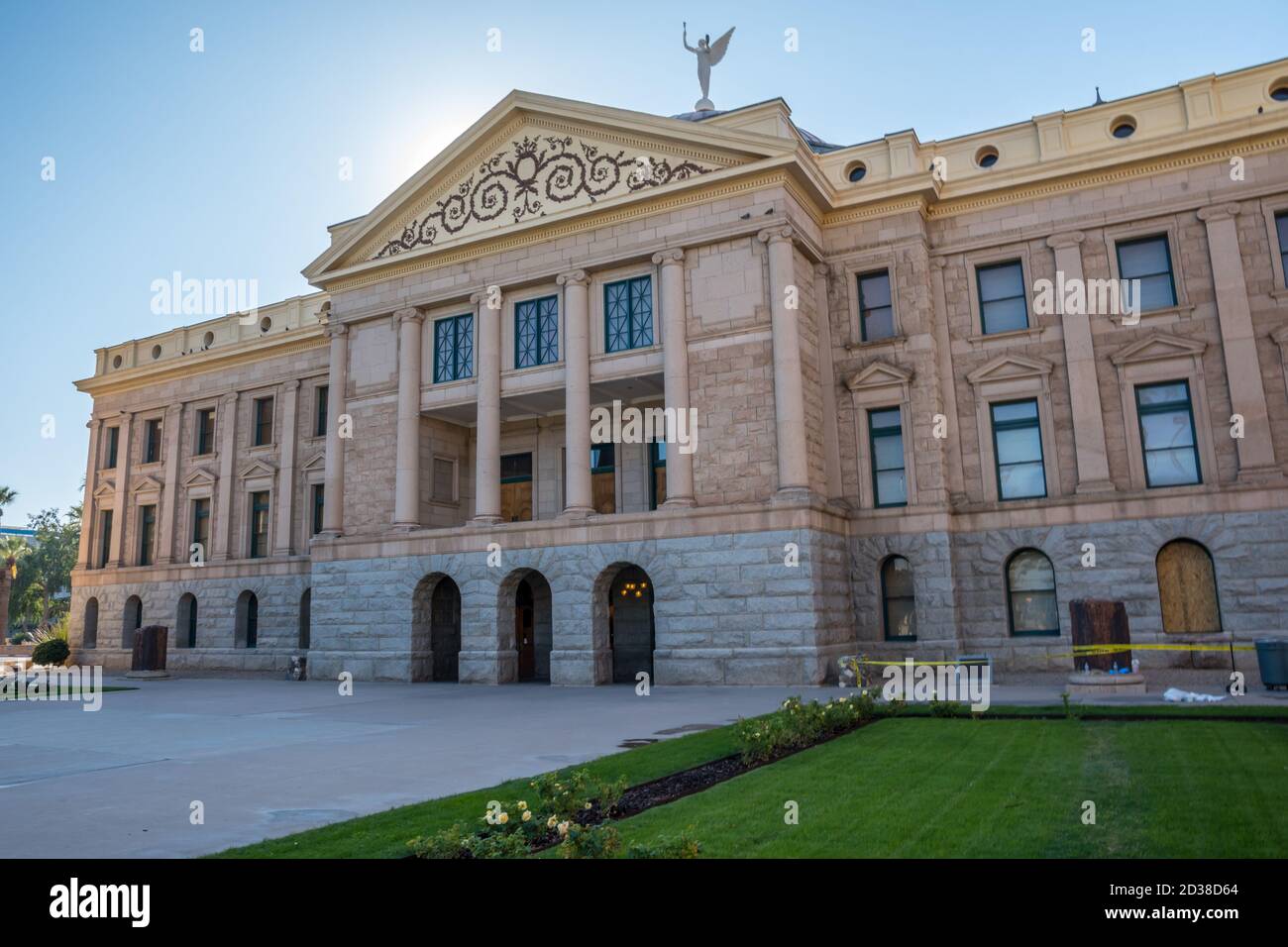 Phoenix, AZ, USA - October 24, 2019: The huge outside preserve grounds ...