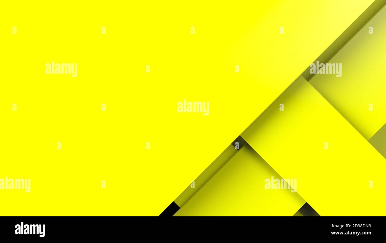Diagonal yellow dynamic stripes on color background. Modern abstract 3d ...