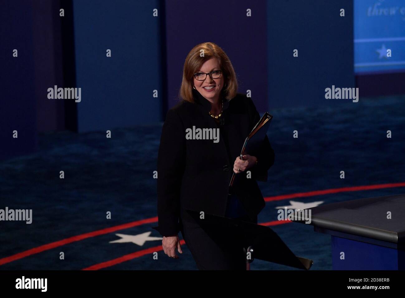 Susan Page Hi Res Stock Photography And Images Alamy Susan Page Walks On Stage At The Start Of The Vice Debate Between Republican Nominee Vice President Mike Pence And Democratic Nominee Sen Kamala Harris Held At Kingsbury Hall At The University Of Utah In Salt Lake City Utah On Wednesday October 7 2020 Susan Page Washington Bureau Chief For Usa Today Is The Moderator Mandatory Credit Jack Gruber Usa Today Via Cnp Usage Worldwide 2D38ERB