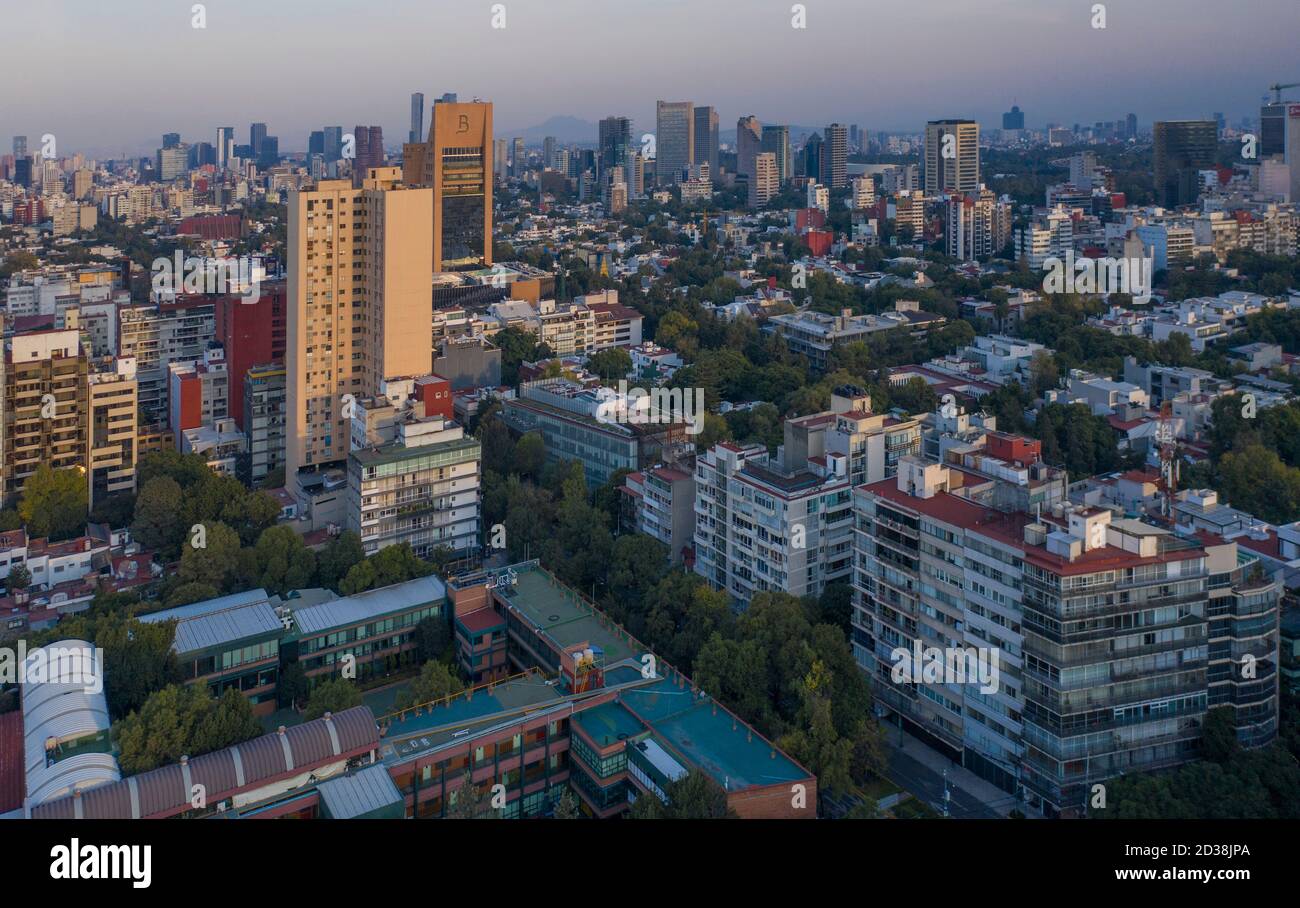 Polanco area, Mexico City, Mexico Stock Photo