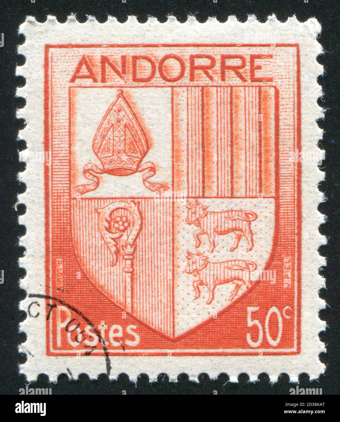 C?r?s, catalogue de timbres poste, 1981. Andorre, Monaco