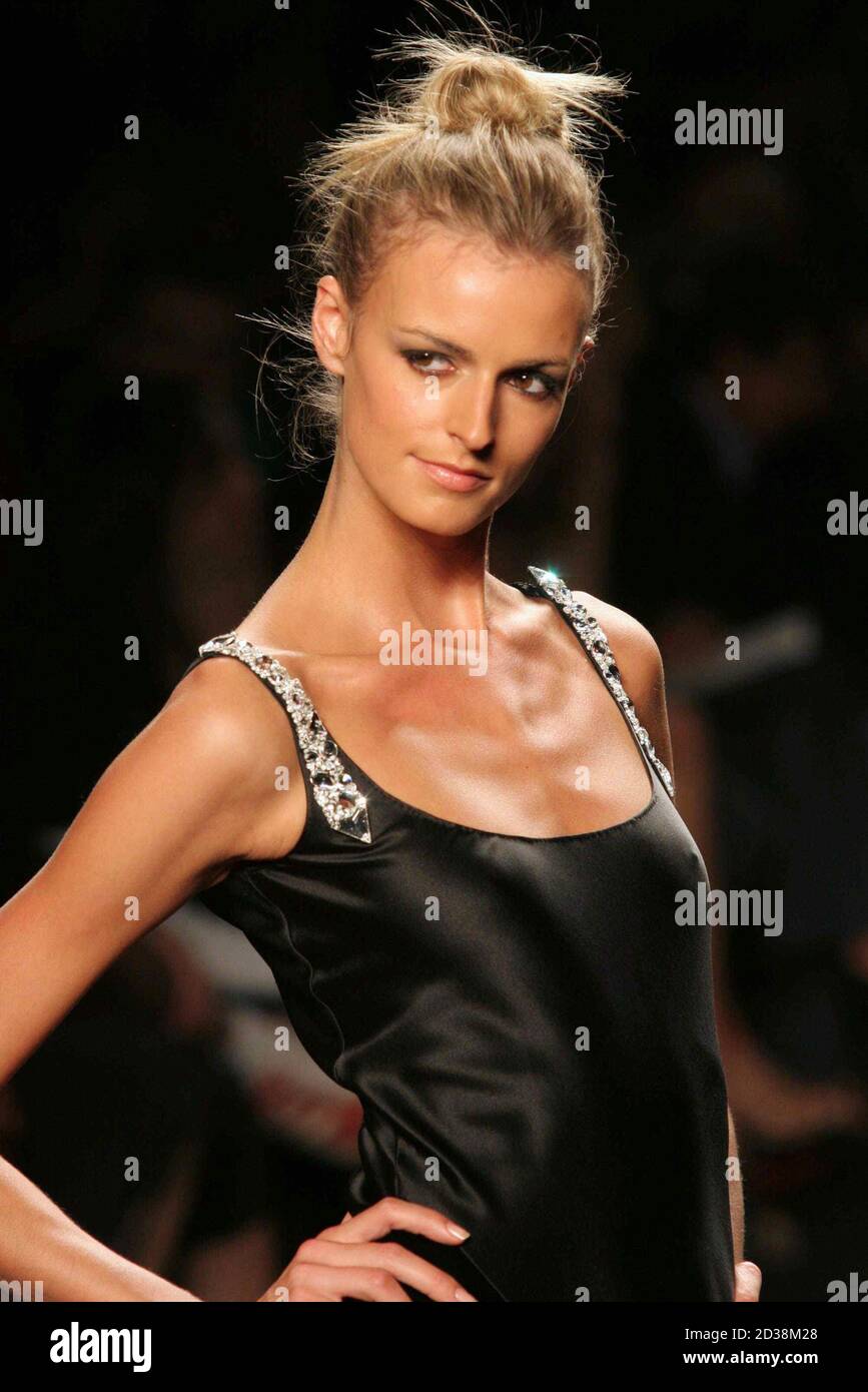 Jacquetta Wheeler on the runway in Fashion For Relief, a special event to close Fashion Week and raise money for the victims of Hurricane Katrina at The Tent at Bryant Park in New York City on September 16, 2005.  Photo Credit: Henry McGee/MediaPunch Stock Photo