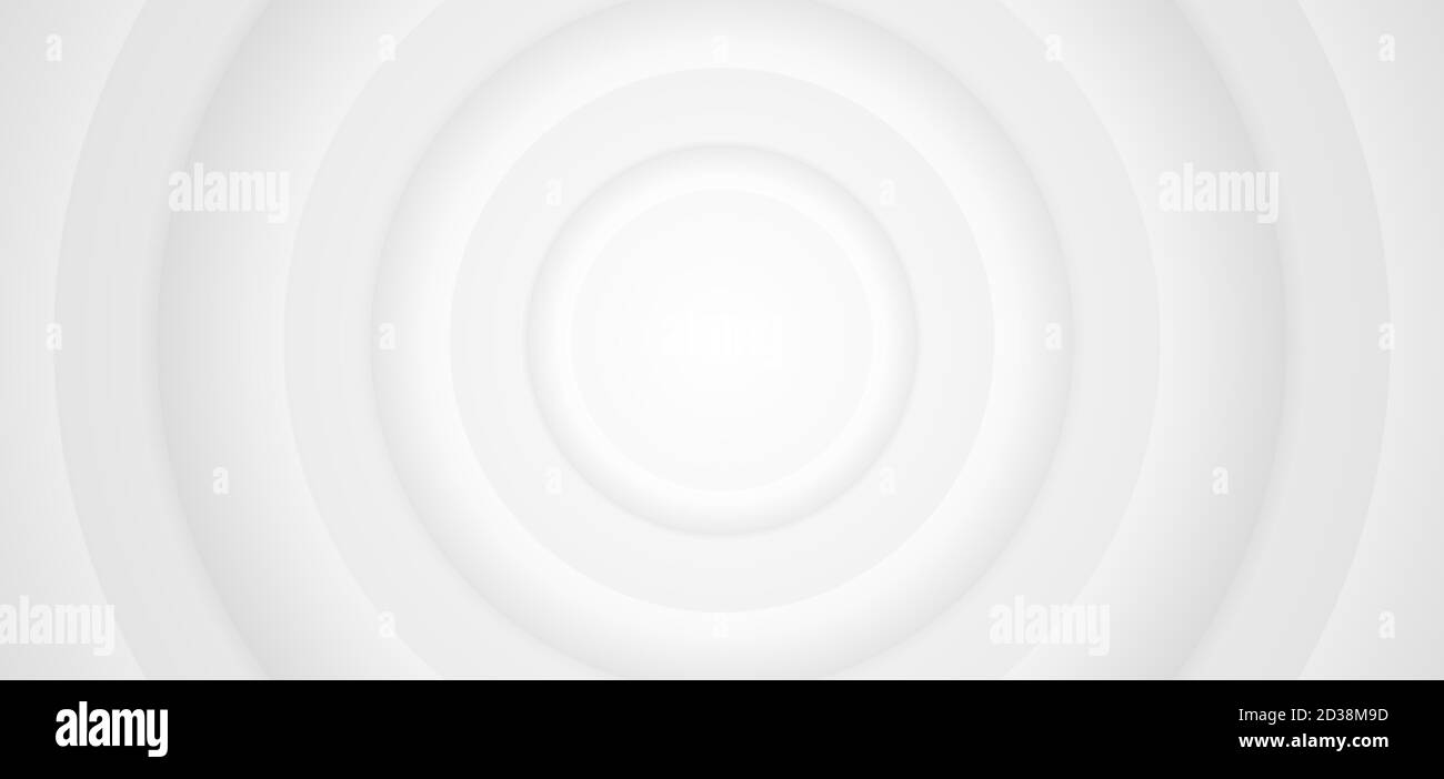 Circle ring shape white background ripple wave style. vector