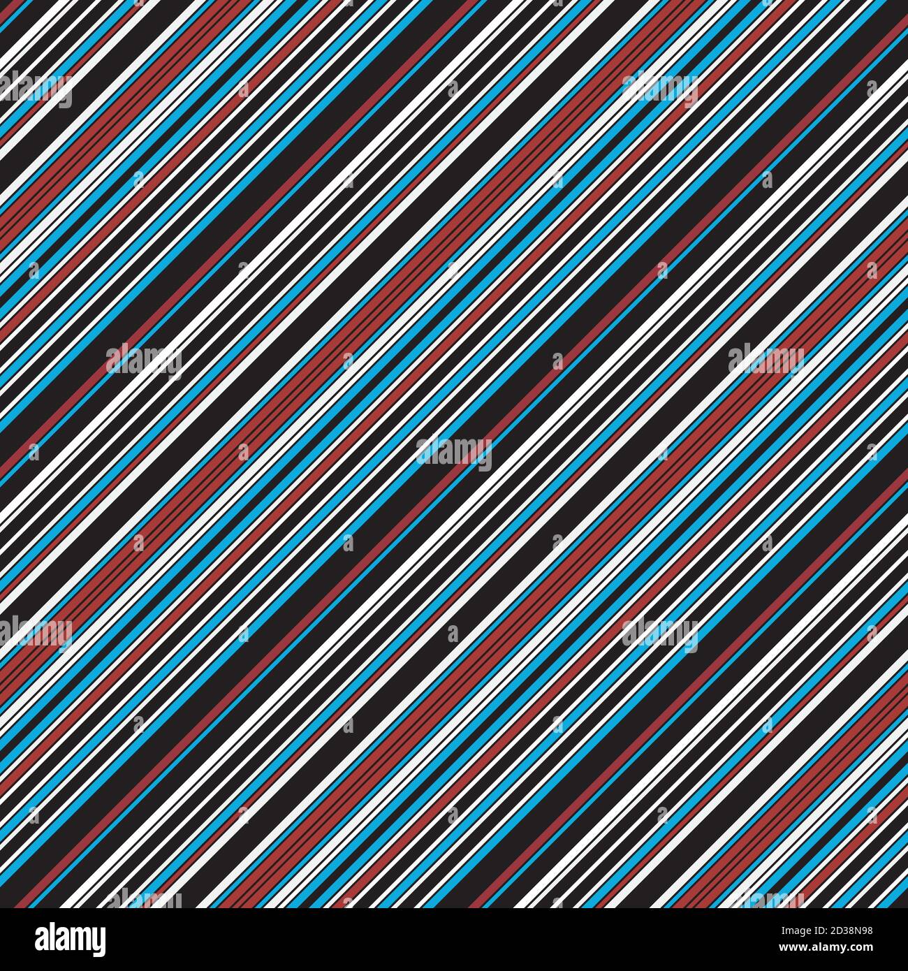 Seamless pattern with oblique colored lines Stock Vector