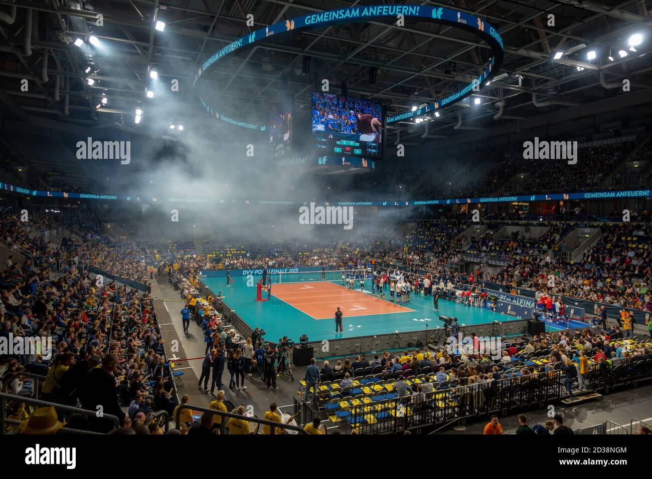The Volleyball Cup Final in the SAP Arena in Mannheim Stock Photo Alamy