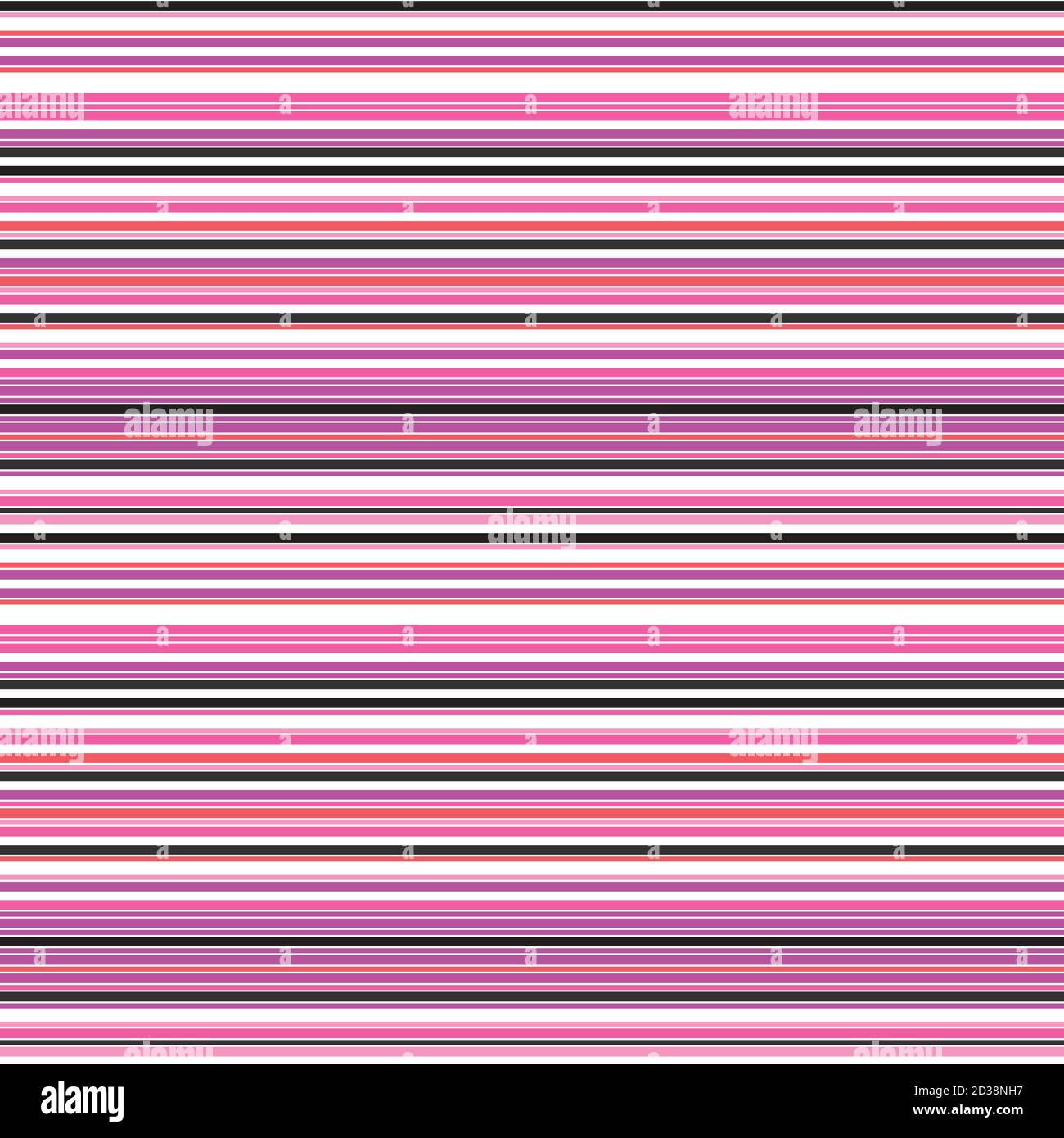 Seamless pattern with horizontal colored lines Stock Vector