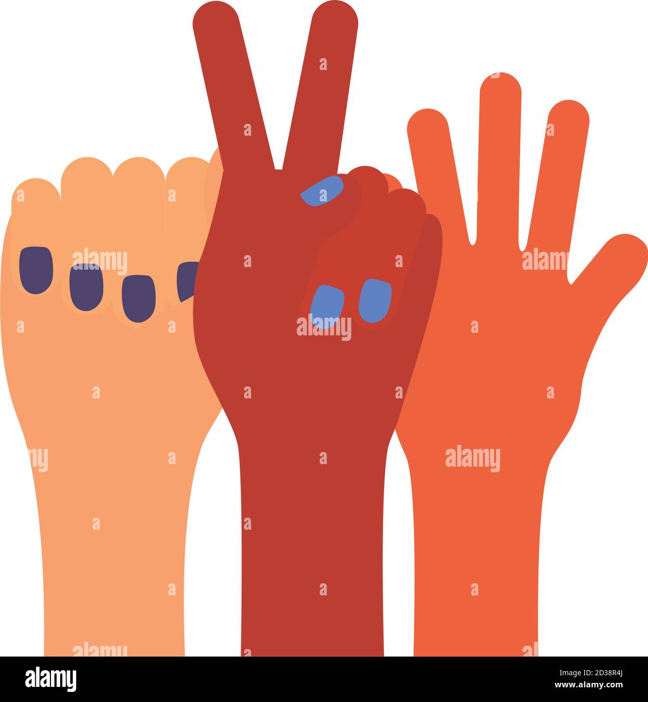 Prottesting Stock Vector Images - Alamy