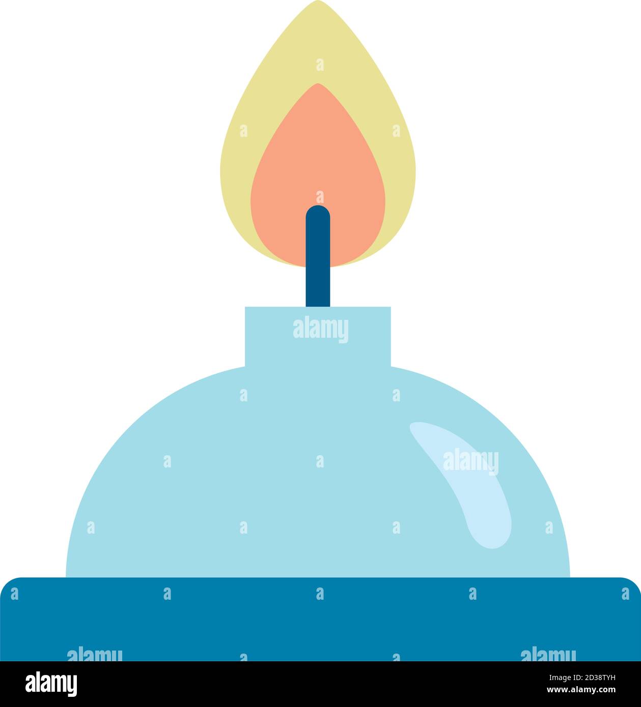 Bunsen burner flame experiment hi-res stock photography and images - Alamy