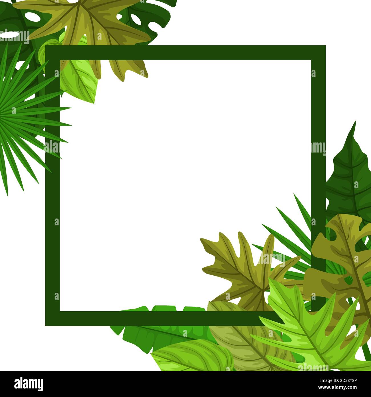Photo & Art Print the Fresh tropical Green leaves background