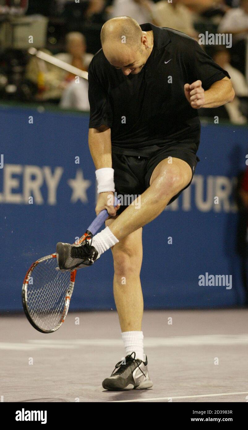 Rublev punches racket so hard in fustation that he draws blood and ...