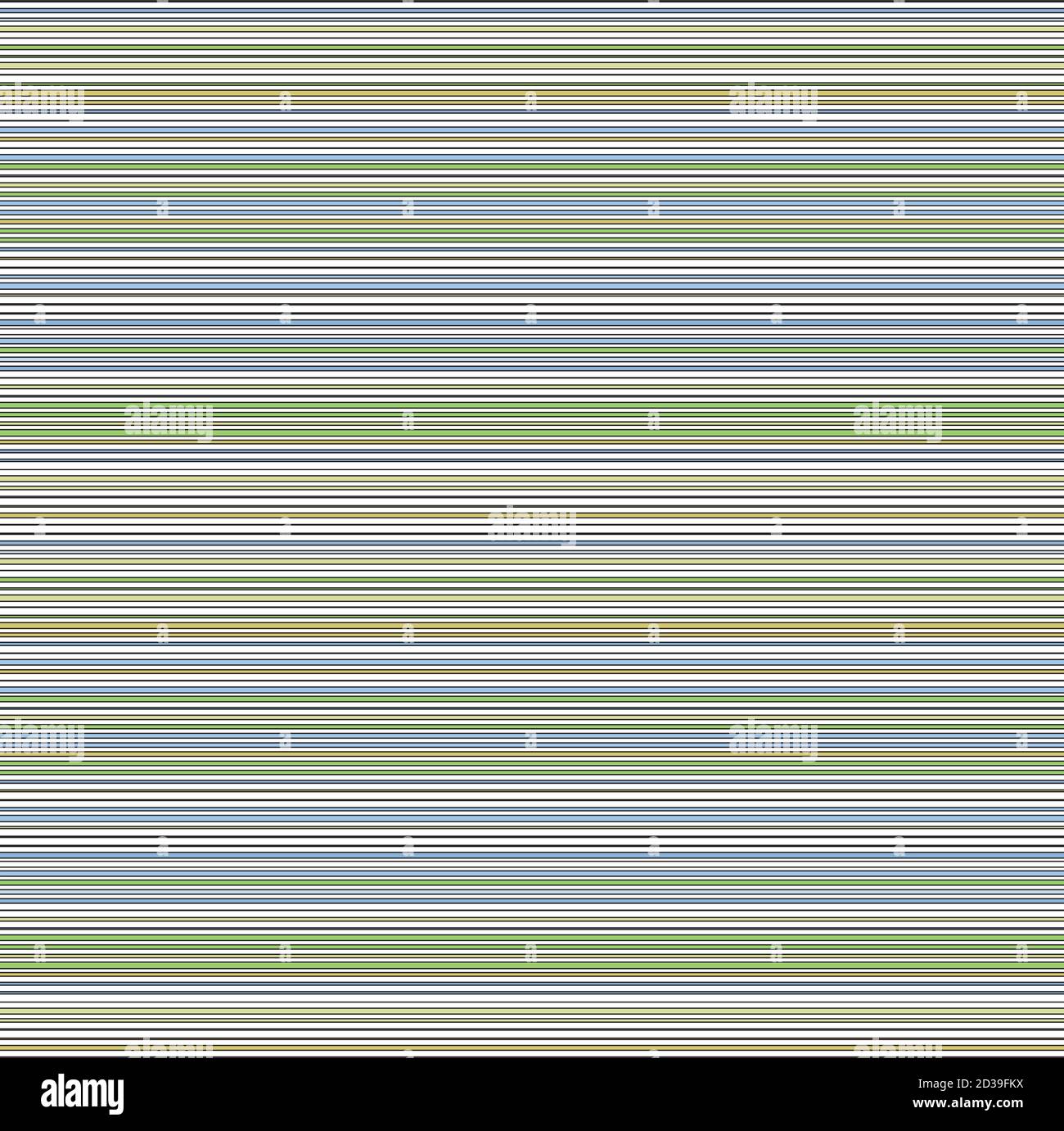Seamless pattern with horizontal colored lines Stock Vector