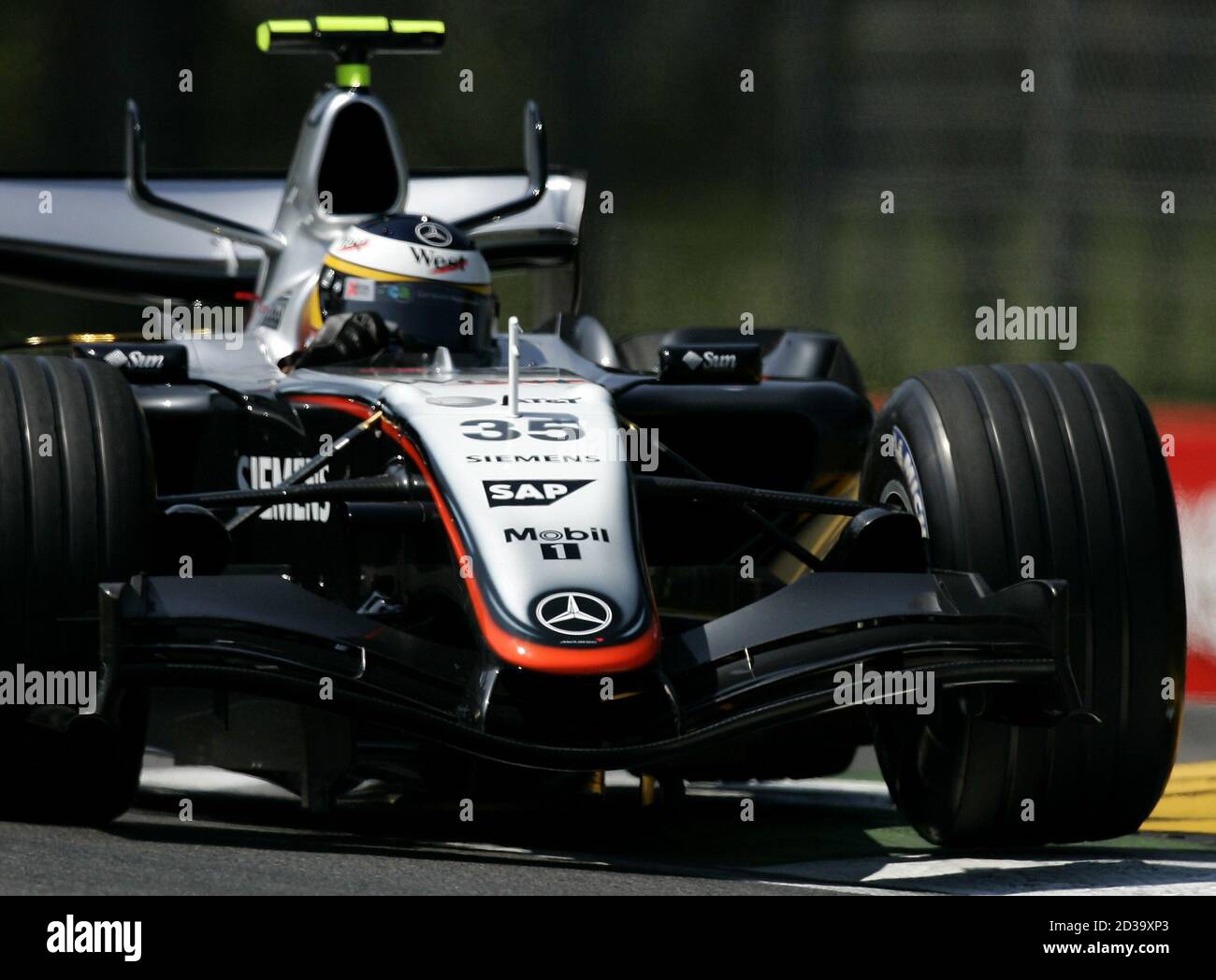 mclaren f1 test driver