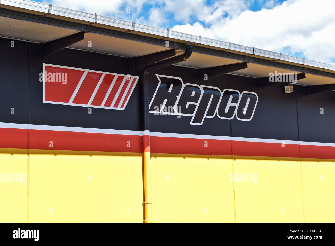 AUCKLAND, NEW ZEALAND - Mar 01, 2019: Auckland / New Zealand - March 21 2019: Repco reseller and supplier of automotive parts Stock Photo