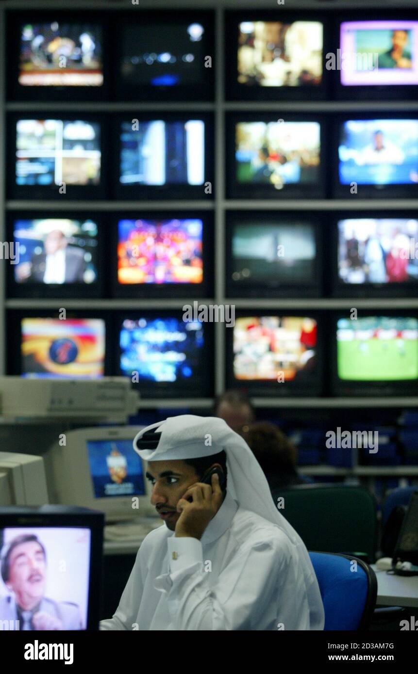 Al jazeera tv arabic channel hires stock photography and images Alamy