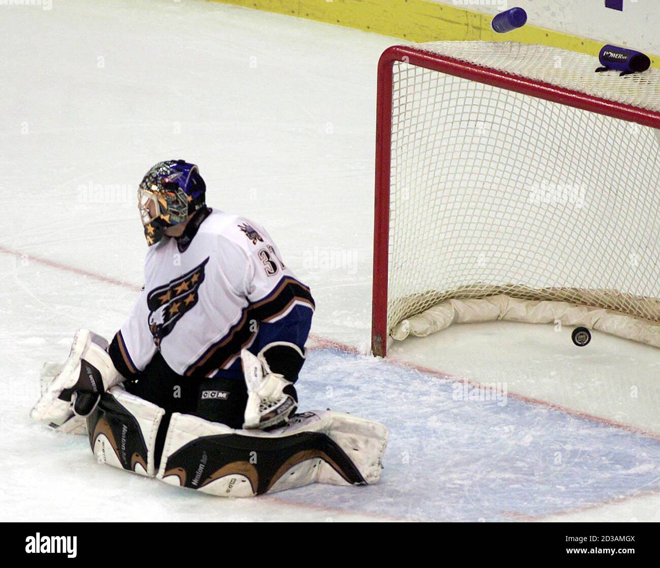 Washington Capitals goalie Olaf Kolzig 