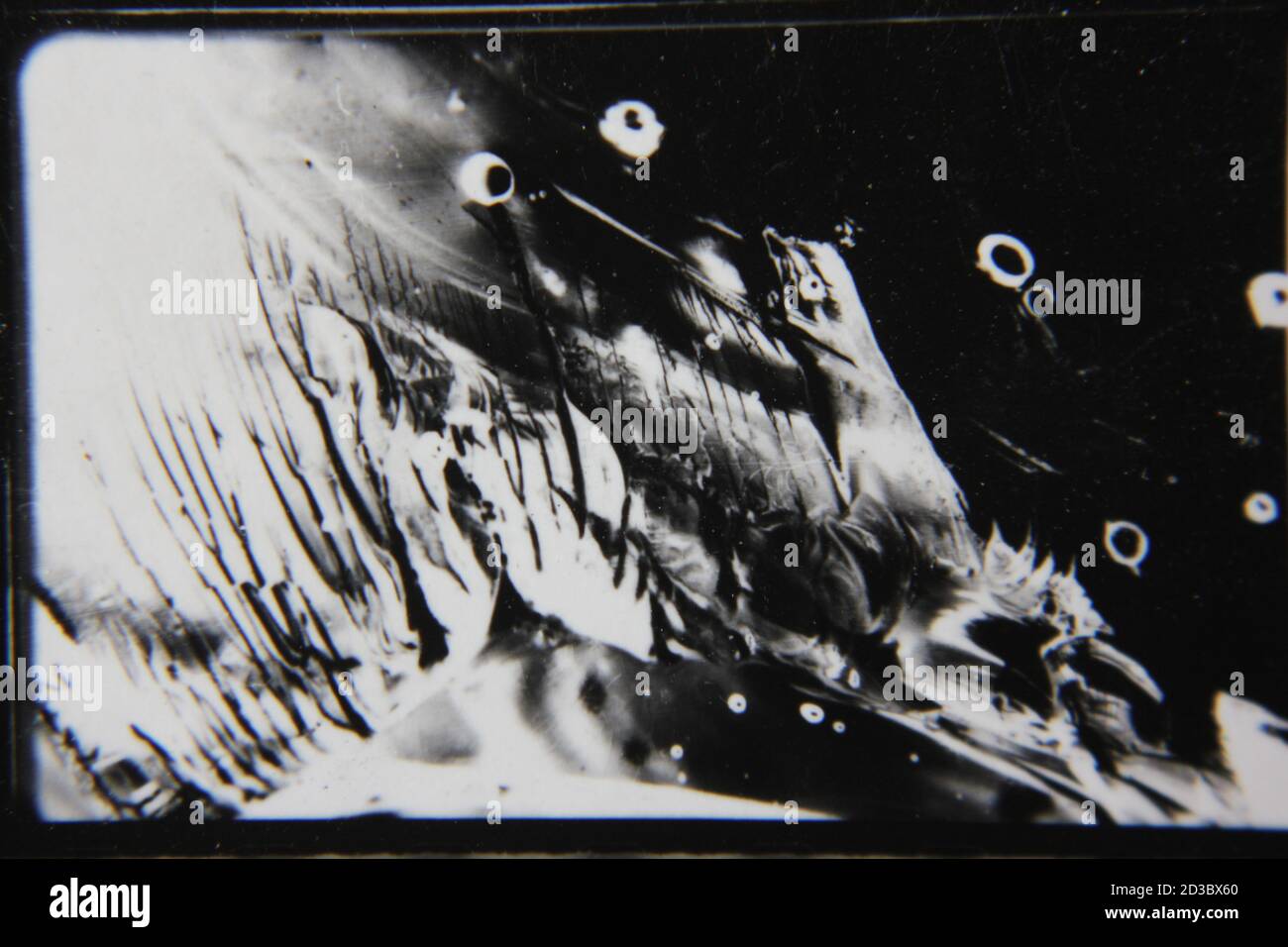 Fine 1970s vintage black and white photography of a dreamy abstract ...