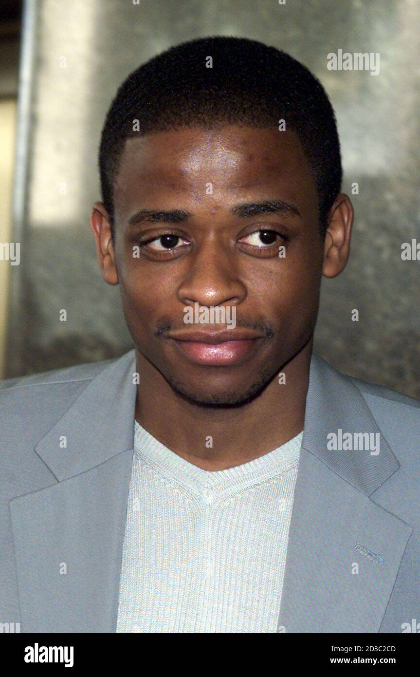 Actor Dule Hill of the NBC show "West Wing" attends a network press event  in New York on May 14, 2001. BK Stock Photo - Alamy