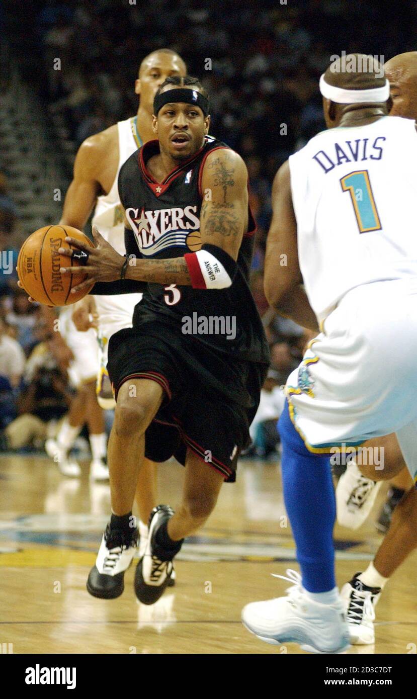 Allen Iverson Sixers High Resolution 