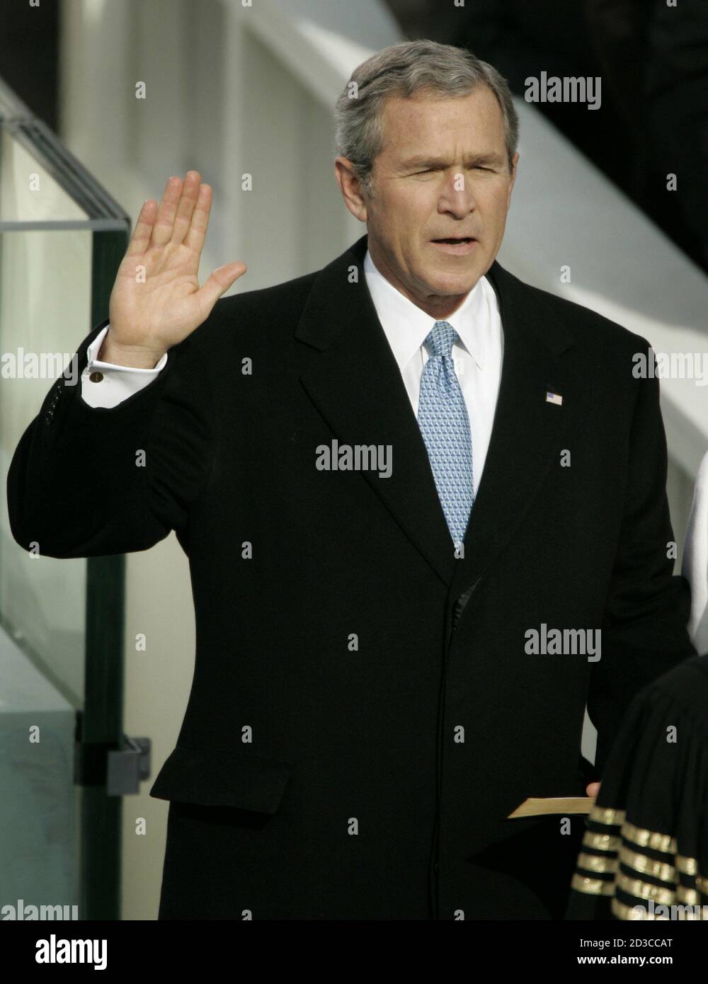 George Washington Takes Oath Of Office