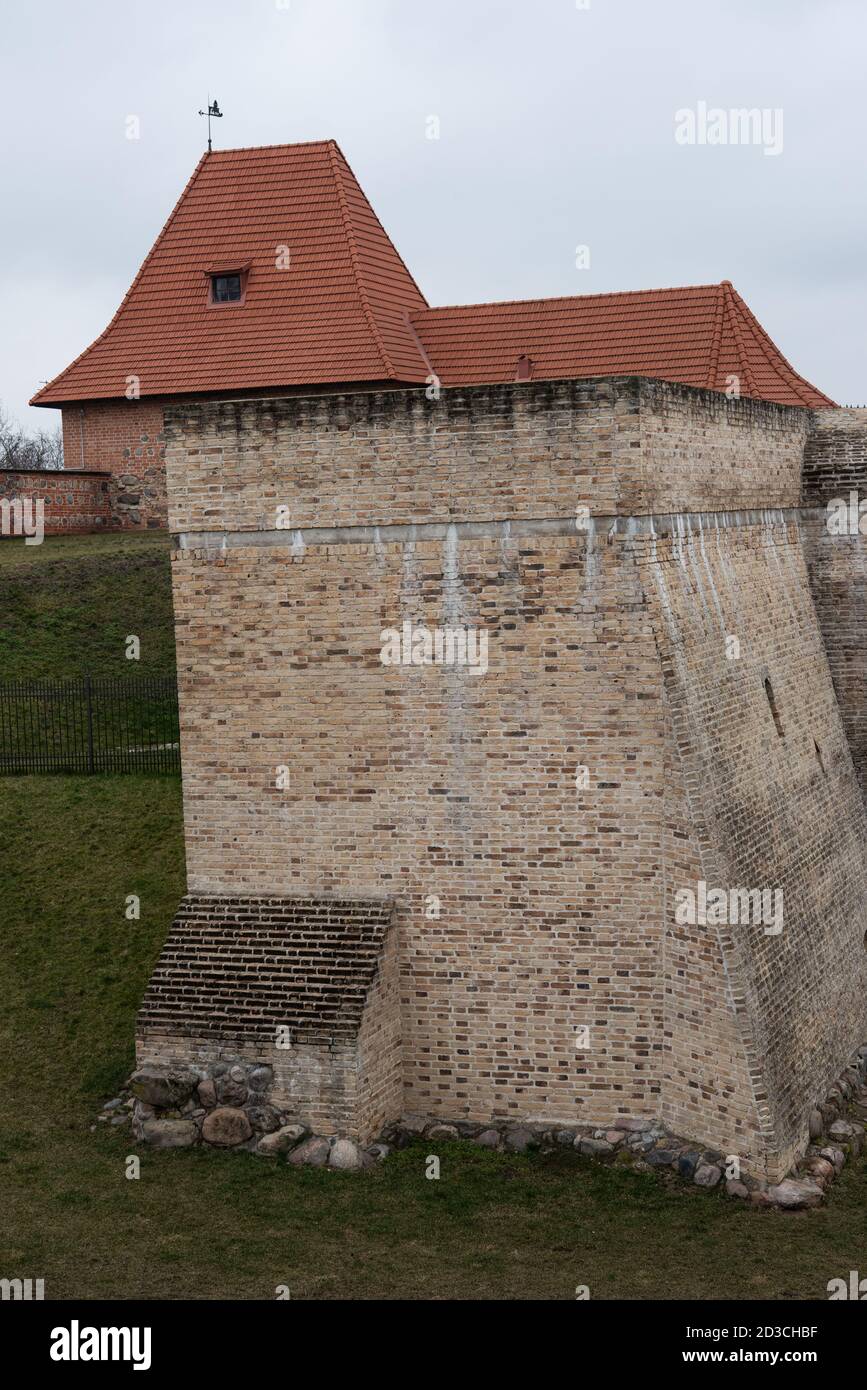 Bastion of the defensive wall, Vilnius, Lithuania Stock Photo - Alamy