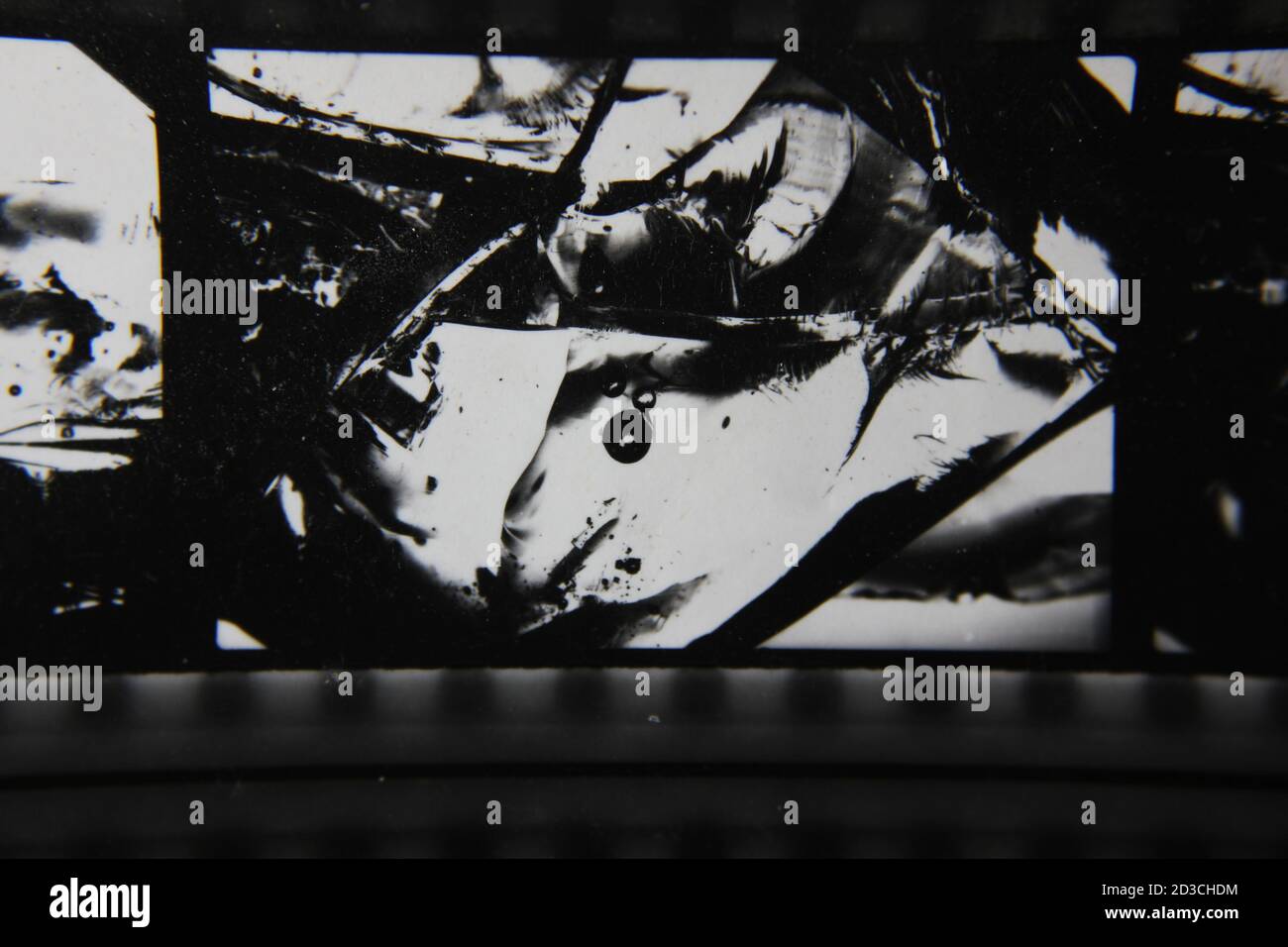 Fine 1970s vintage black and white photography of a dreamy abstract ...