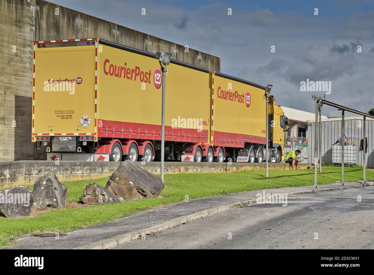 Courier driver name hires stock photography and images Alamy
