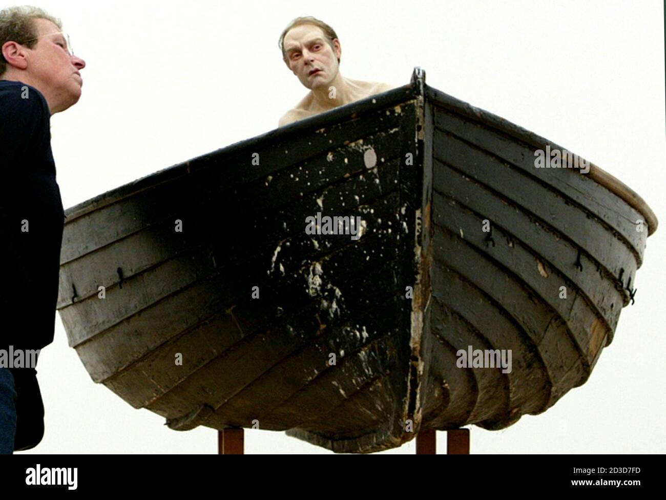 Ron mueck man in boat hires stock photography and images Alamy