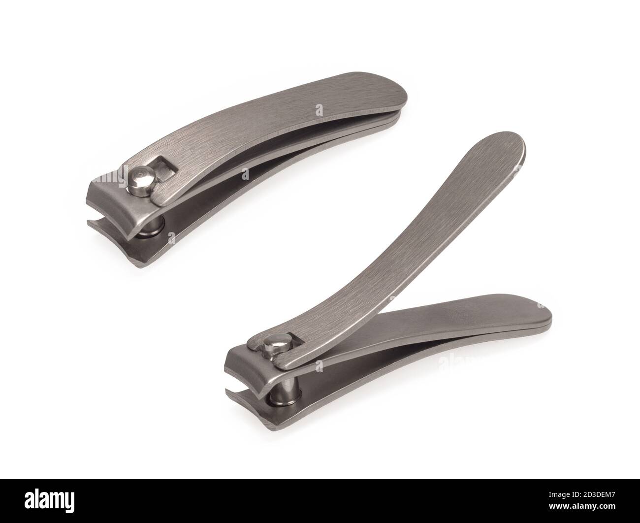 Nail clippers isolated on white background Stock Photo Alamy