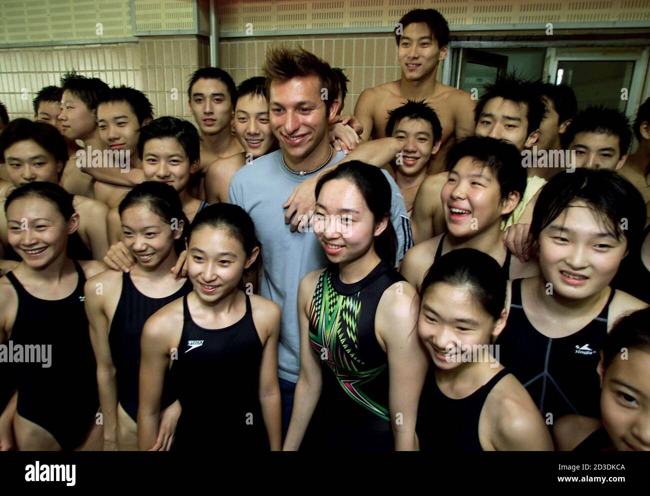 Gold medallist and world record holder hires stock photography and