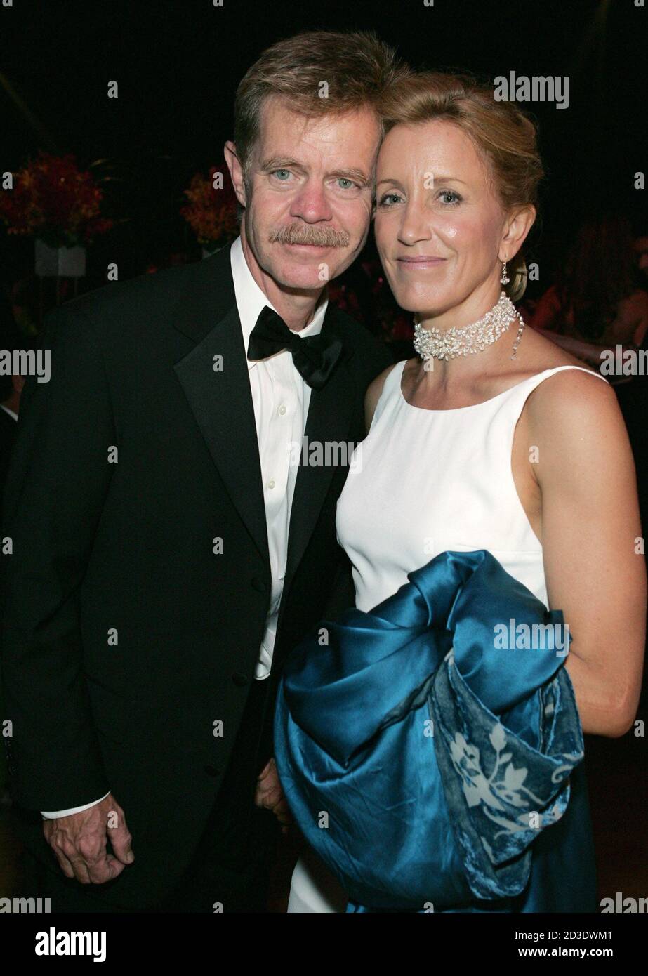 Actor william macy actress felicity hires stock photography and images