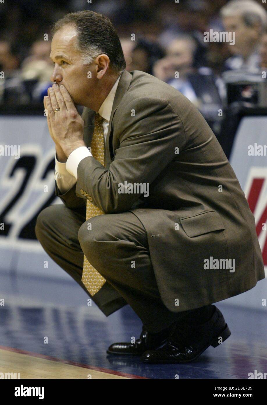Boston Celtics head coach Jim O'Brien watches his team play the New