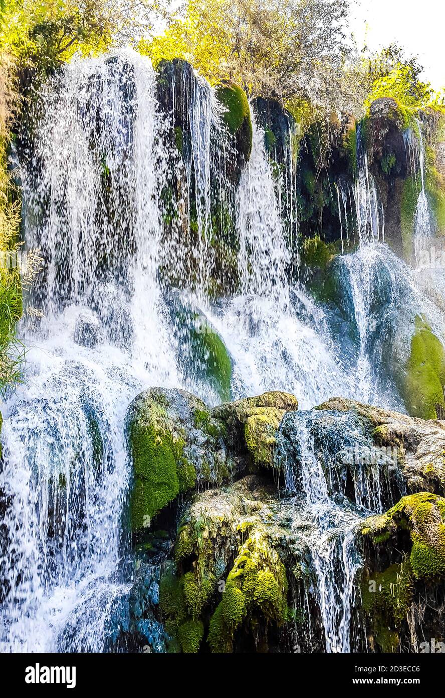 Kravice waterfall on the Trebizat River in Bosnia and Herzegovina. Stock Photo