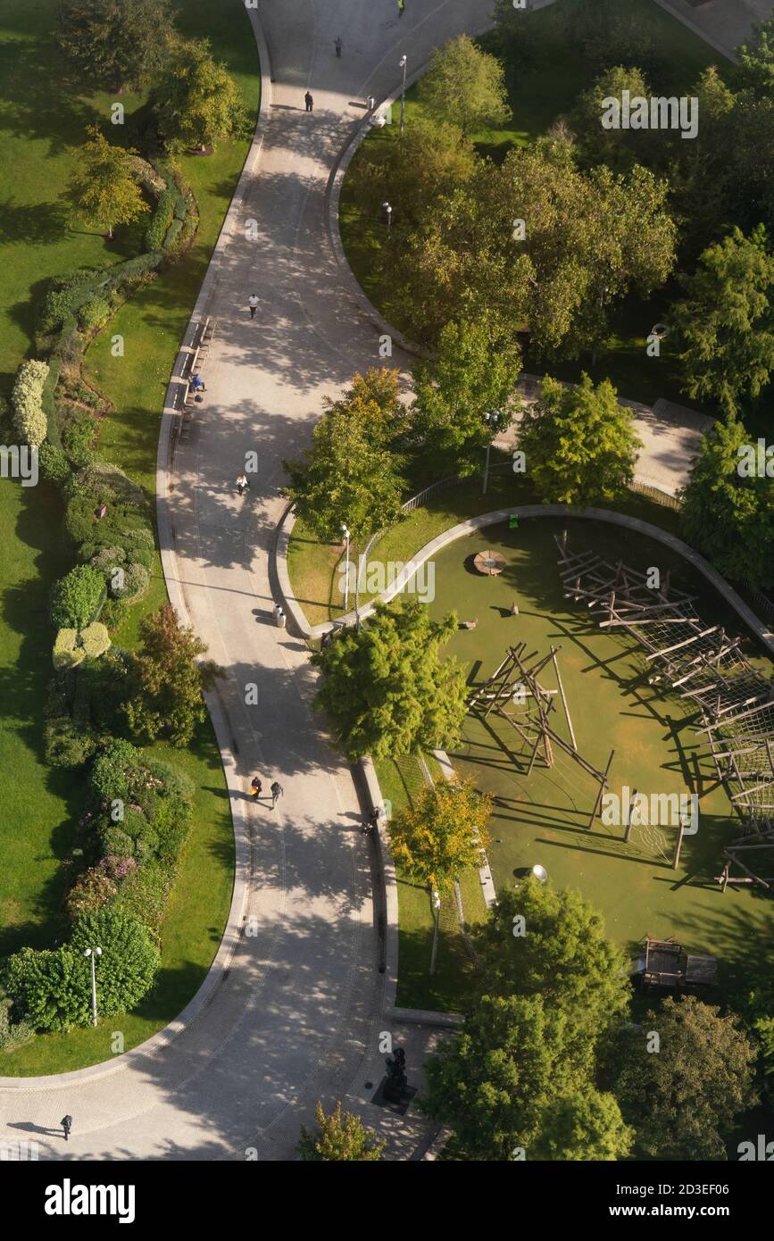Jubilee Gardens, the south bank Stock Photo Alamy