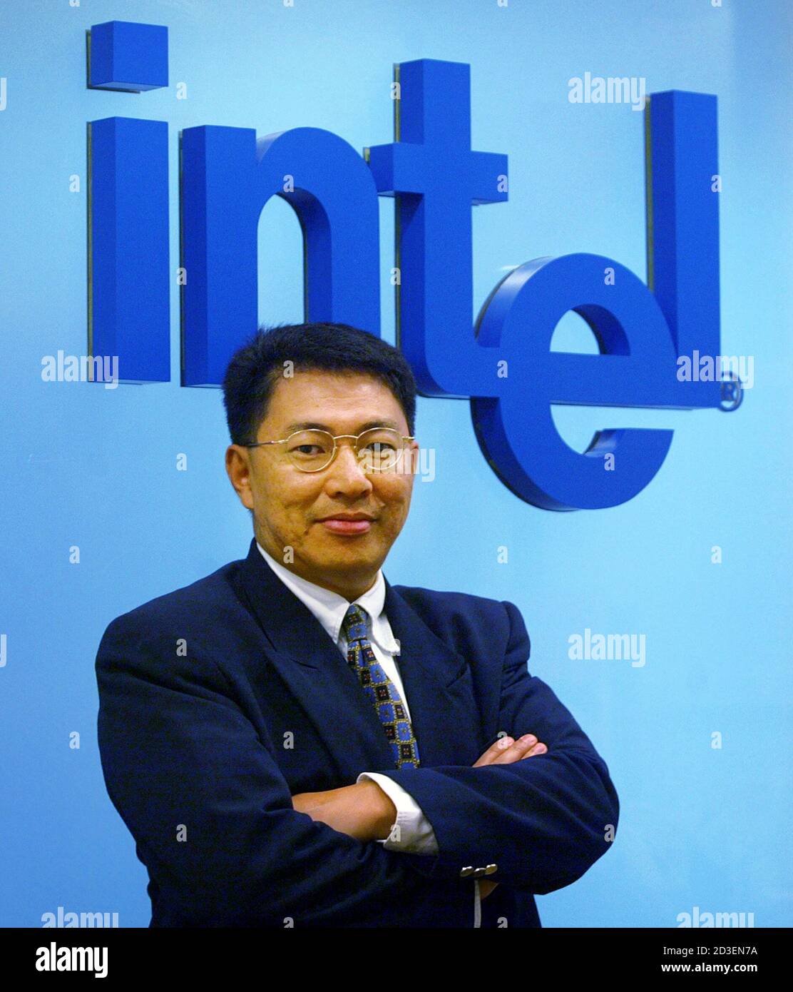 Intel Malaysia country manager, Peter Choong, poses at his office 
