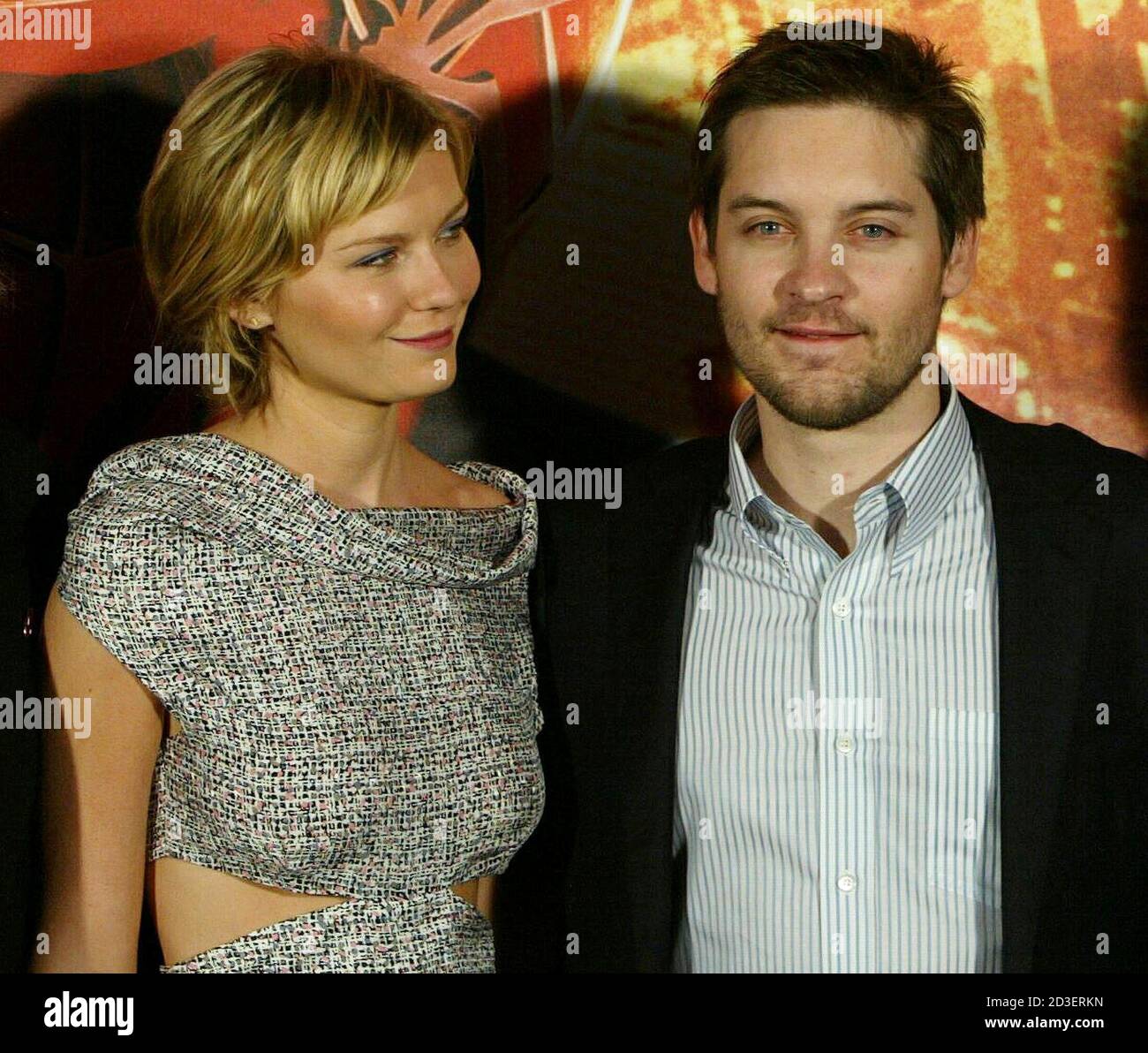 Tobey maguire rosemary harris spider man hires stock photography and