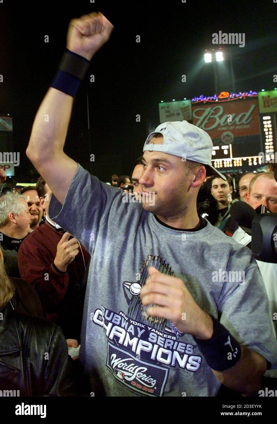 New York Yankee shortstop Derek Jeter 