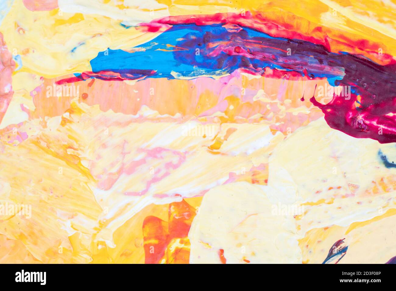 Abstract colorful oil painting on canvas texture background. Modern art ...