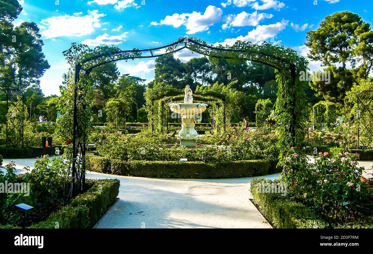 The “Parque del Retiro” Park