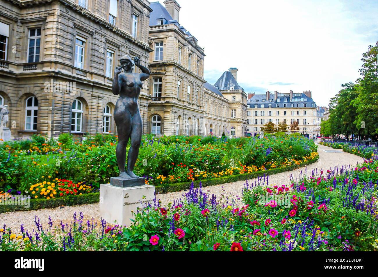 Luxembourg Palace and Luxembourg Garden (The Jardin du Luxembourg ...