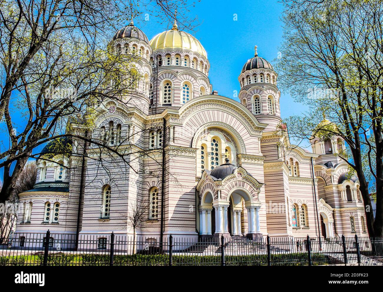 Riga Nativity of Christ Orthodox Cathedral, Latvia Stock Photo Alamy