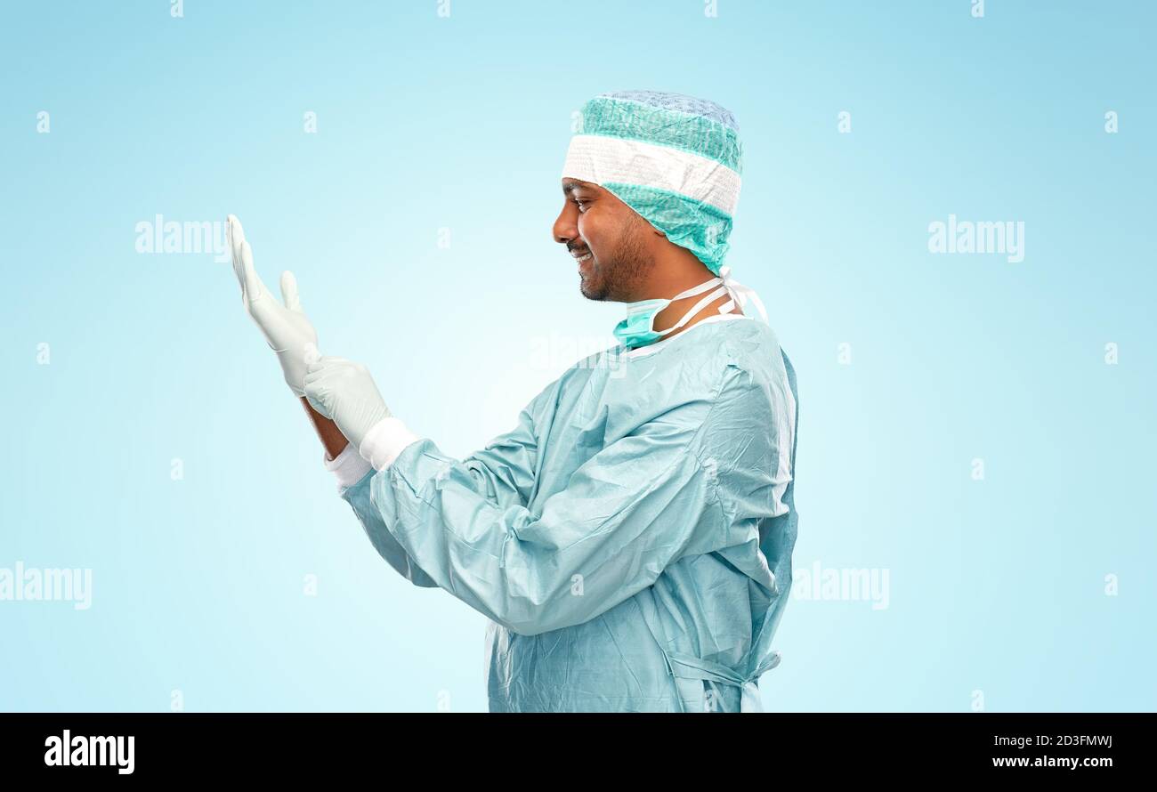 Doctor man wear surgical mask hi-res stock photography and images - Alamy