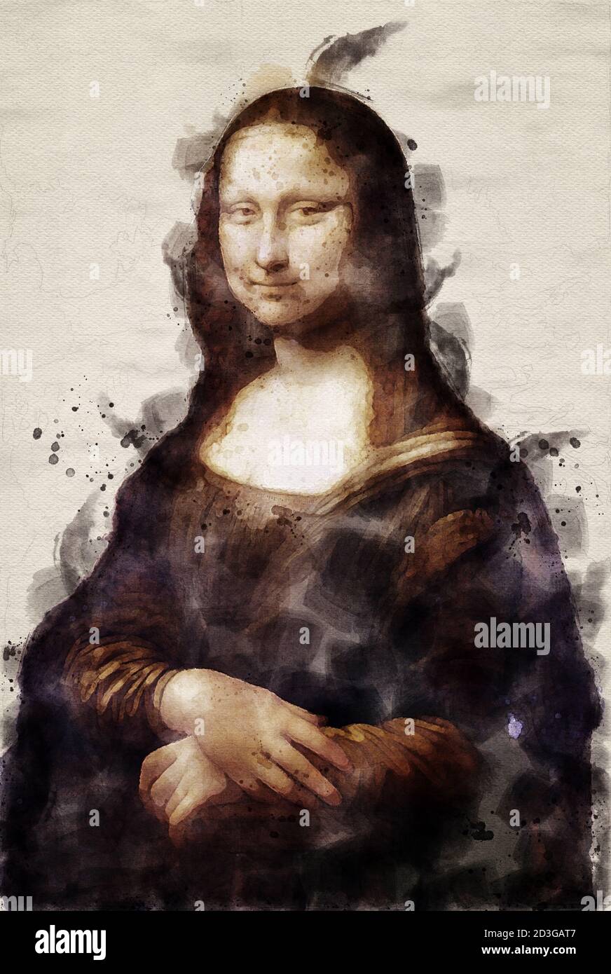 Fernando botero mona lisa hi-res stock photography and images - Alamy