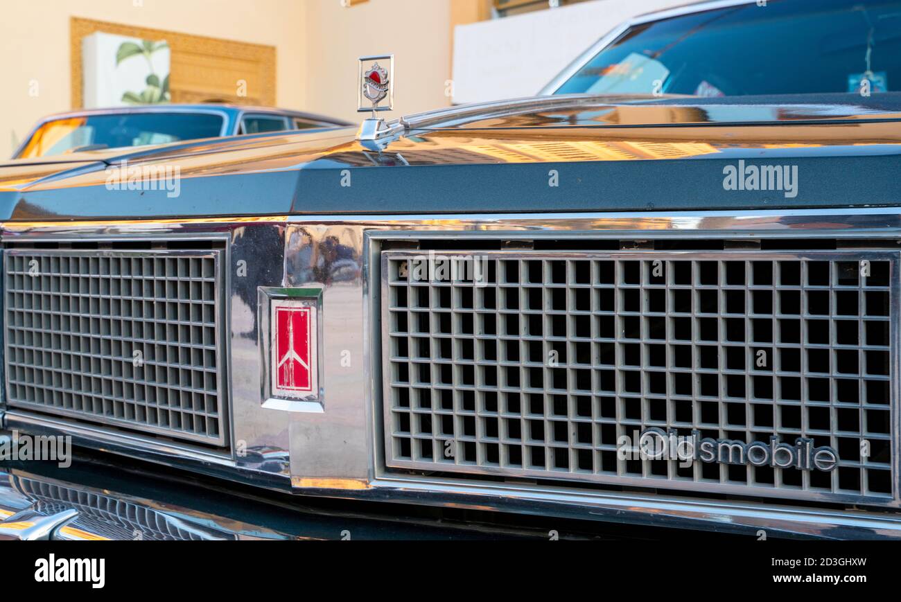 Doha,Qatar 4 March 2020 1983 oldsmobile classic car Stock Photo Alamy