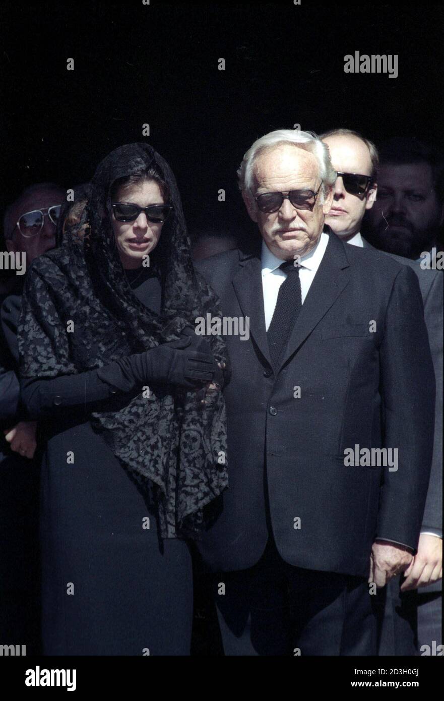 Stefano casiraghi funeral hi-res stock photography and images - Alamy