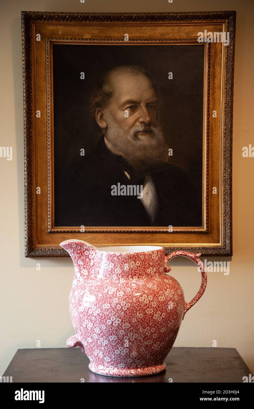 Middleport Pottery, Stoke on Trent, England. A restored and fully