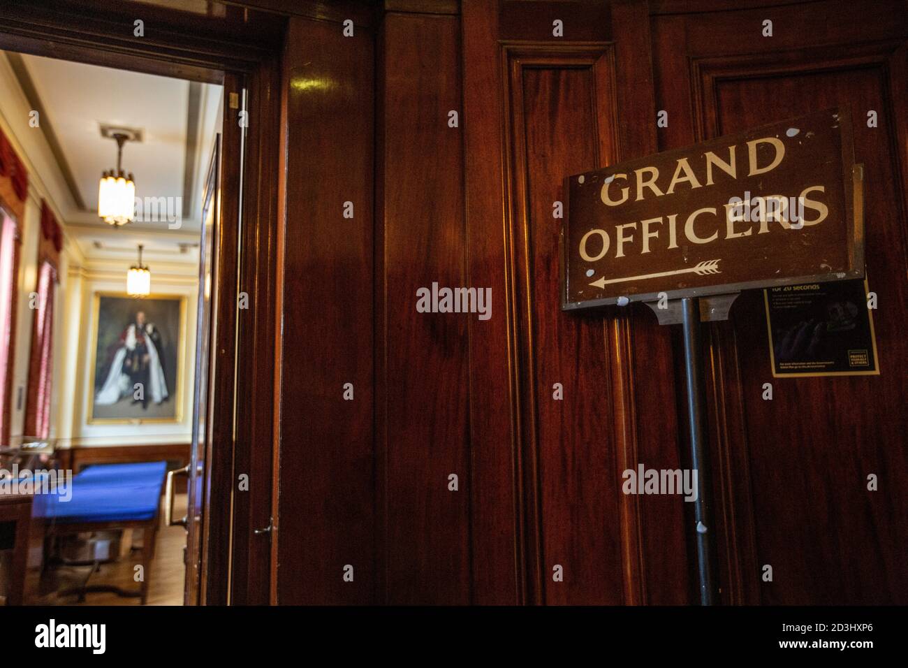 Freemasons' Hall in London, headquarters of the United Grand Lodge of